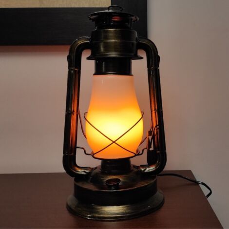 Farol Led Efecto Llama de Fuego 1300k 5W