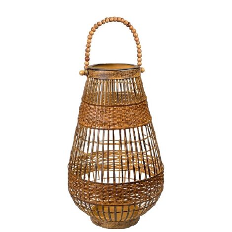 Farol Metal Calado Antique 623