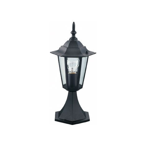 LUXFORM FAROL SOBREMURO ALUM. ORLANDO NEGRO - ILLUX1103Z