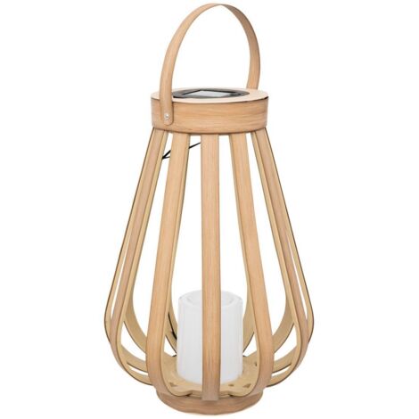Farol solar Aria beige H34,5cm - Atmosphera créateur d'intérieur