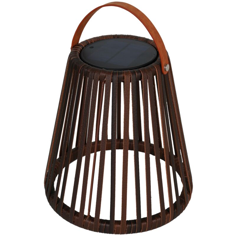 Farol solar decorativa H28cm evania