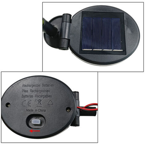 Farol solar Lily con LED, luz exterior con energía solar para jardín y patio.