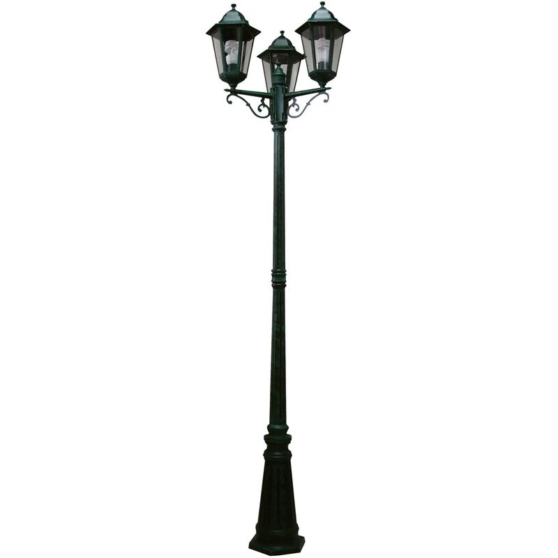 

FAROLA 3 LUCES LARIX VERDE - Lúzete