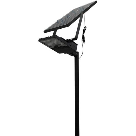 Farola con panel solar desmontable LED (40W)