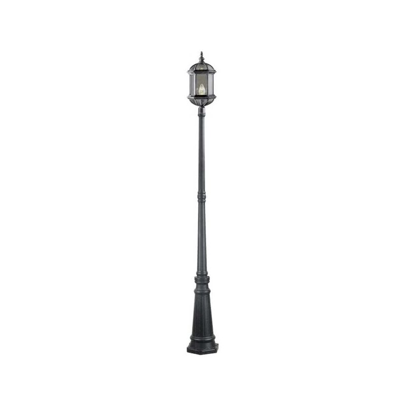 

Farola Exterior Amapola 1xe27 Plata/negro 222x28