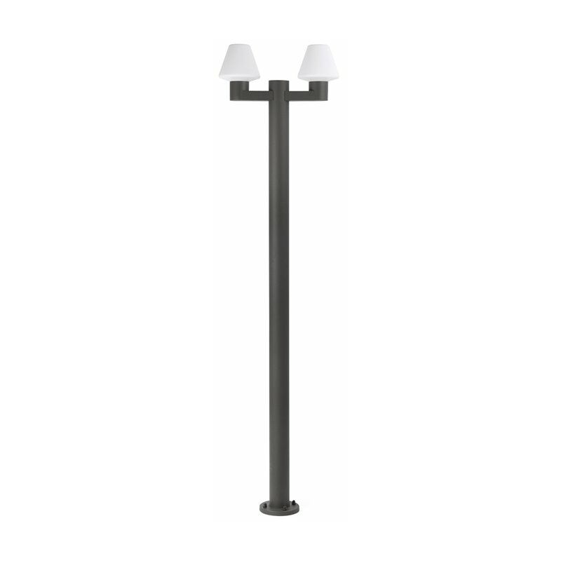 

Farola Exterior Led Mistu 74435F2-02 Gris Oscuro - Faro Barcelona