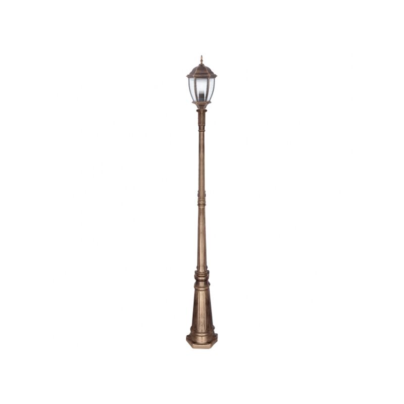 Lampadaire extérieur thyme 1xe27 bronze/or 220x26x26