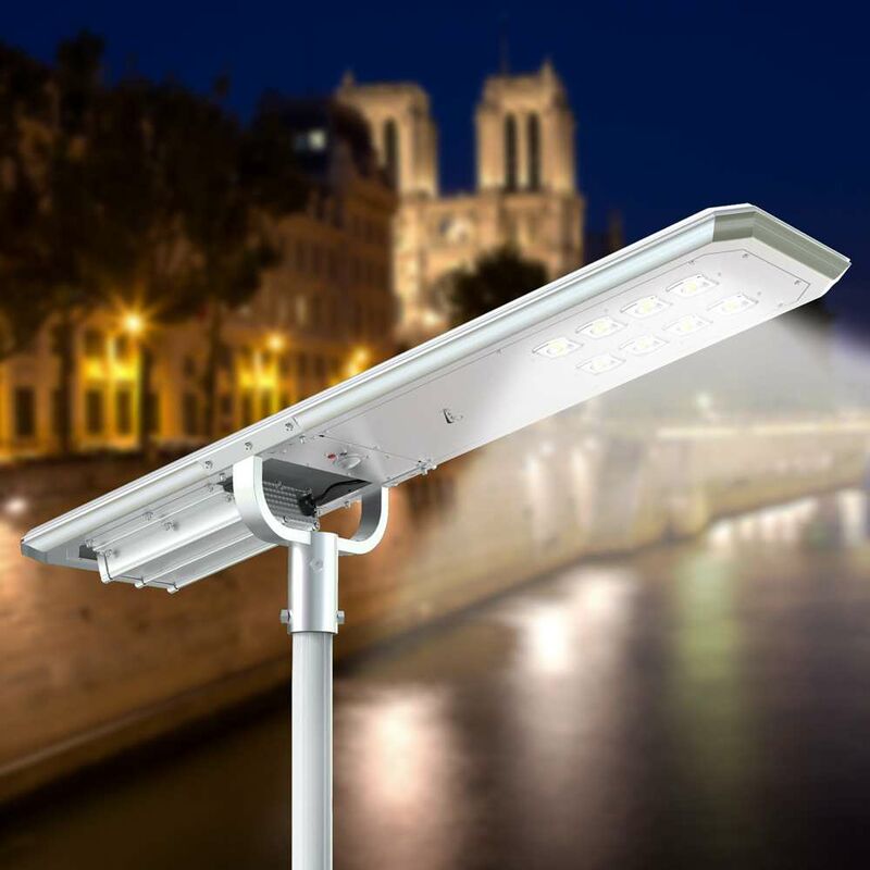 

Farola Led de Energía Solar 7000 Lumens Mazinga Sensor Crepuscular Movimiento