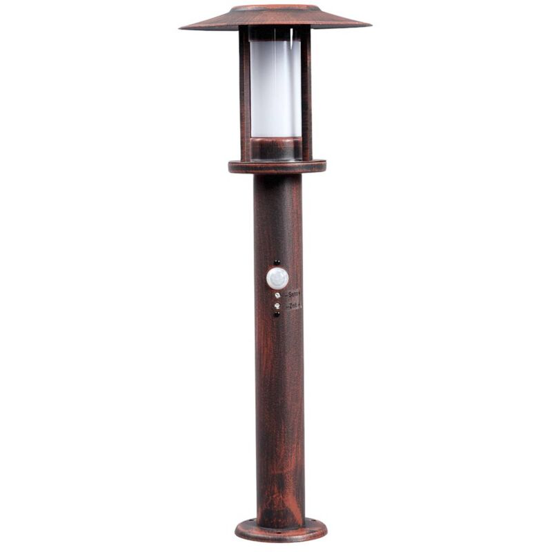 

Farola LED Pavlos oxidada, sensor de movimiento