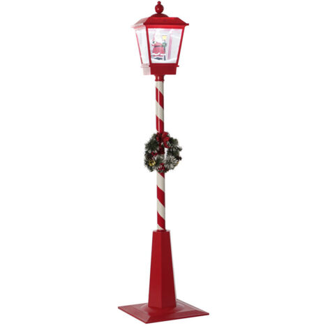 Farola Led Plastico 30X30X180 Dc4.5V Rojo
