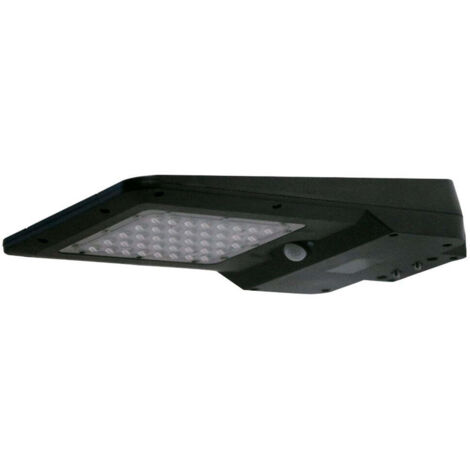 Farola LED Solar 15W 6500K IP65 con Sensor Movimiento y Crepuscular