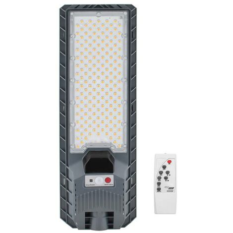 Farola LED Solar BASIC 300W, 3,7V / 4000mAH, Blanco frío