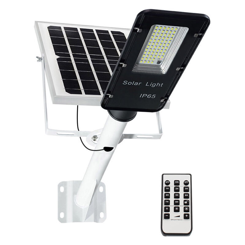 

Farola LED Solar URBAN 50W + Mando a distancia, Blanco frío - Blanco frío