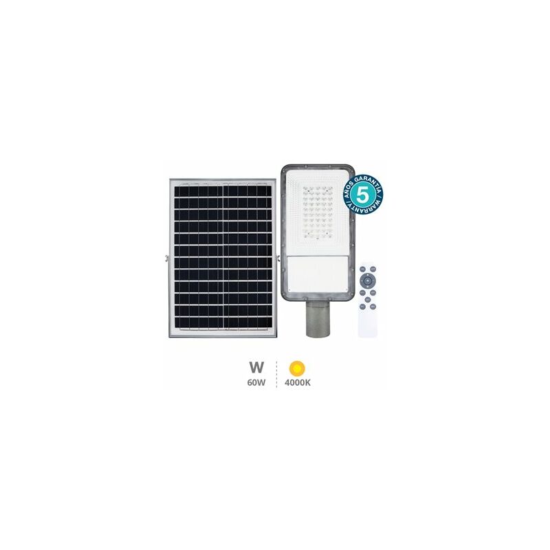 Image of Farola led solare industriale 11,5W 4000K IP65 - Linea Pro