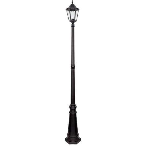 Farola LISA IP34 1xE27 Al.100xD.17cm Antracita