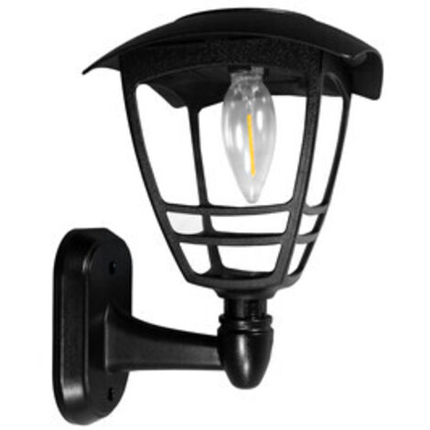 Farolillo Solar Para Pared Led Filamento Dh 81.779/2