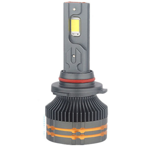 Faros delanteros para automóvil de alta potencia de 260 W, faros LED H7 para automóvil con tres tubos de cobre, paquete de 2