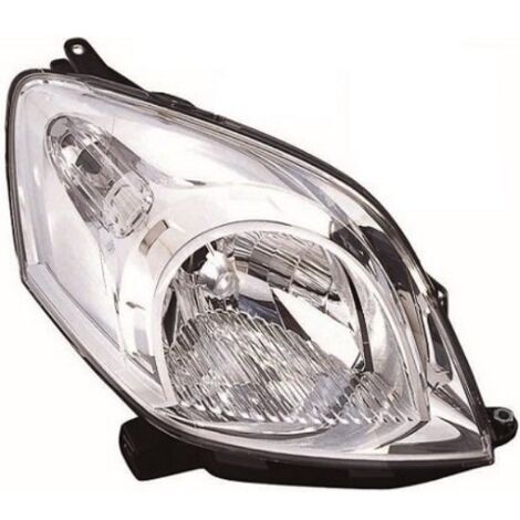 Faros delanteros para Fiat Fiorino, Peugeot Bipper, Citroen Nemo 2008+ lado derecho, con motor.