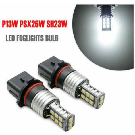 [Faros LED] + [Coche] + [P13W] + [Blanco 6000K]
