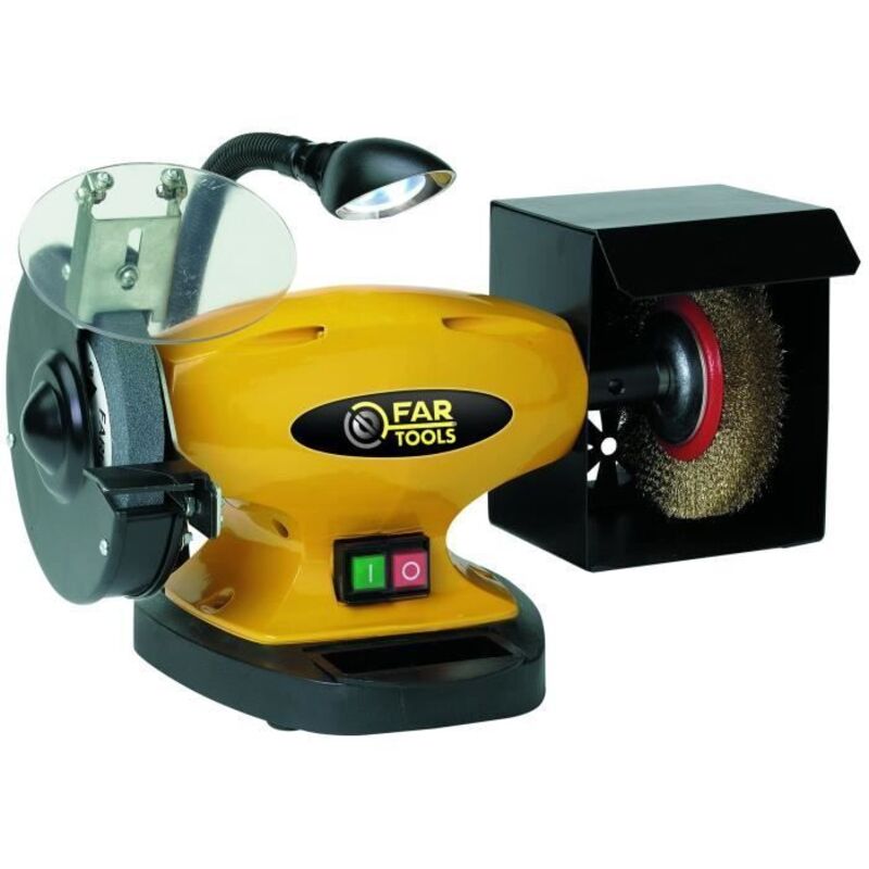 Image of Fartools 110255 Doppelschleifer, 450 W, Durchmesser 1 150 Mm, Durchmesser 2 150 Mm