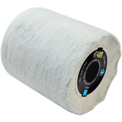 FARTOOLS Brosse a feutre pour rénovateur - Ø 120 mm - Alésage 20 mm