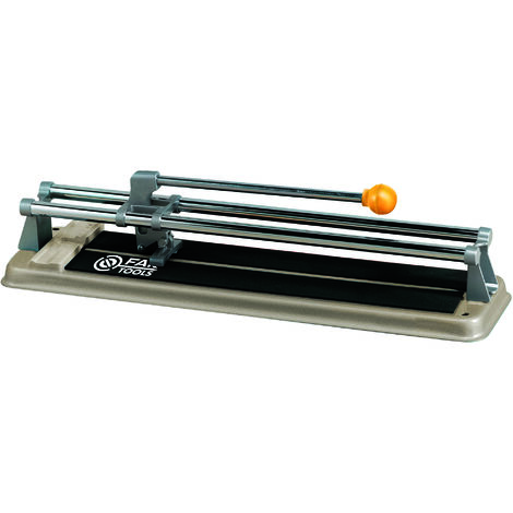 Fartools – Coupe carrelage manuel 400mm – Capacité de coupe 12mm – Molette carbure 15x6x1,5mm – Guidage coulisseaux Ø14mm
