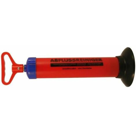 Fartools – Déboucheur de canalisation à pompe à vide – Réservoir 0,65L – Diamètre 70mm pour obstructions – Plastique robuste pour usage intensif