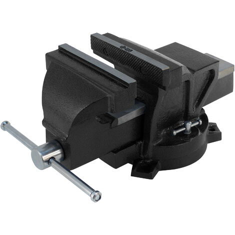 Fartools – Étau en fonte à base rotative – Mâchoire 150mm – Ouverture 135mm – Base pivotante 360° – Pour travaux de précision