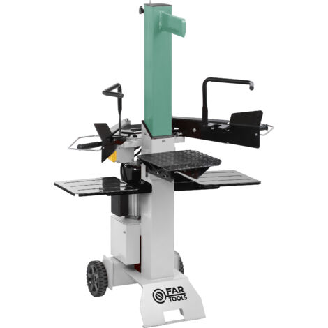 Fartools – Fendeur de bûches électrique 3000W – Force de pression 8T – Longueur max 550mm – Diamètre max 70-400mm – Moteur pour bois dur