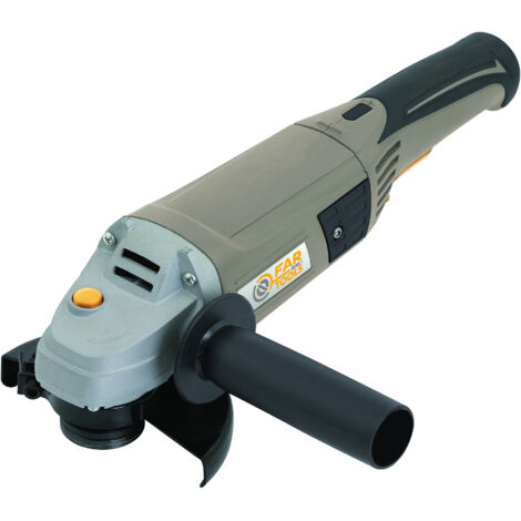 Fartools – Meuleuse d'angle 125mm 900W – Alimentation filaire – Vitesse 11000 tr/min – Pour métal et pierre – Poignée auxiliaire 2 positions