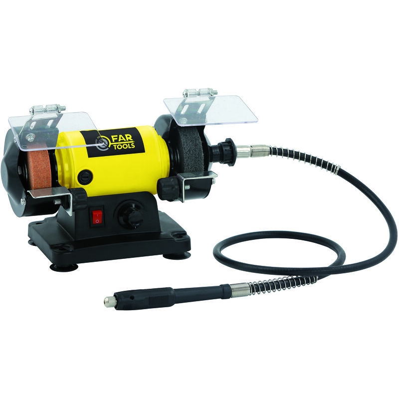 Fartools - Mini touret à meuler 120 w Ø75mm avec flexible