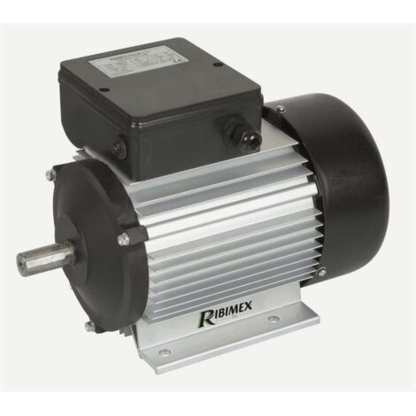 Fartools – Moteur électrique monophasé 3 CV 2200 W – Tension 230 V – Vitesse 3000 tr/min – Protection IP54 avec disjoncteur thermique