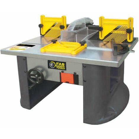 Fartools MR 40P Fresatrice su Banco, 1500 W, Dimensioni del Piano 600 x 460 mm, Nero