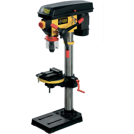 Fartools – Perceuse à colonne 111212 750 W 230 V – 16 vitesses de 180 à 2770 tr/min – Mandrin 1-16 mm pour perçage précis – Visée laser intégrée - DP 35 E