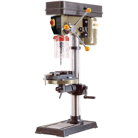 Fartools – Perceuse à colonne 450W – Diamètre de perçage 22mm – Vitesse de rotation 200-2550 tr/min – Table inclinable pour perçage angulaire