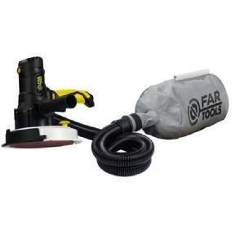 Fartools - Ponceuse plâtre 900W Ø180mm torche led