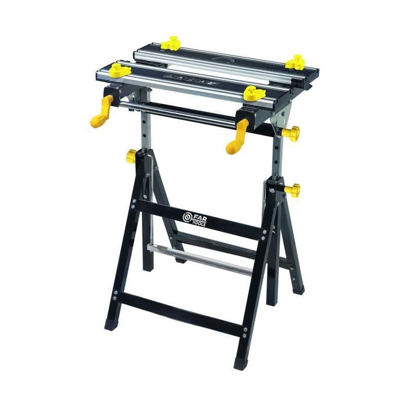 Etabli pliant Fartools pro - wb 100SB, plateau alu inclinable et hauteur réglable