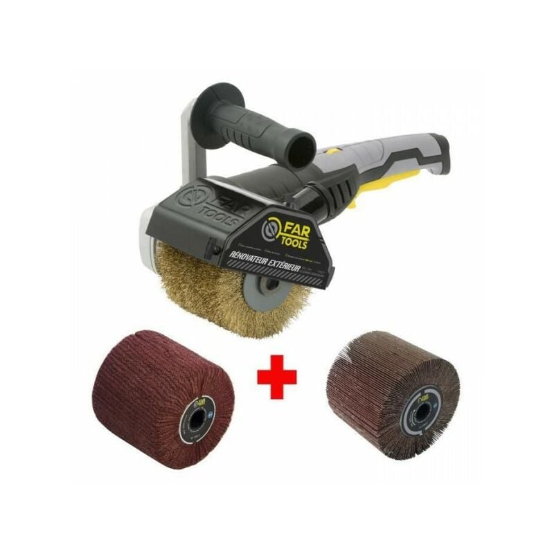 Fartools - Rénovateur REX120C - Spécial bois et métal - Surfaces planes