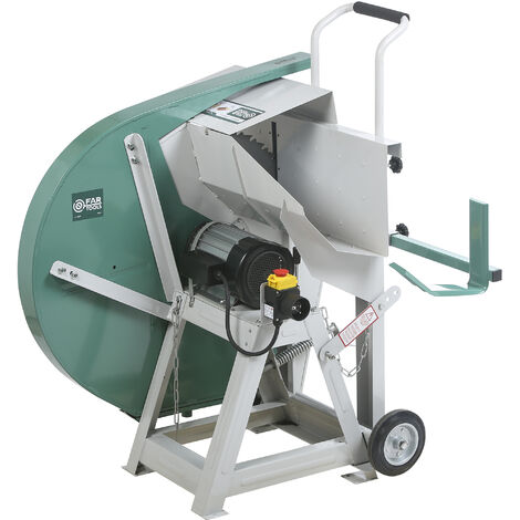 Fartools – Scie à bûches électrique 3500 W – Lame 700 mm pour bûches jusqu'à 230 mm – Moteur monophasé – 182011