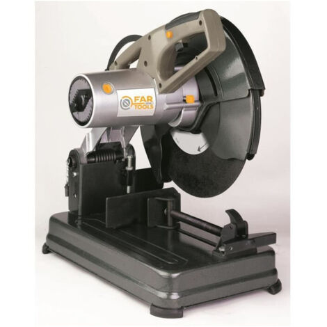Fartools – Tronçonneuse à métaux 2000W – Disque 355mm pour coupes précises – Étau à serrage rapide – Vitesse 3000 tr/min