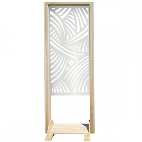 FASCE - Separè  - Paravento modulabile - 70x190cm - in Legno e PVC - Colore: bianco