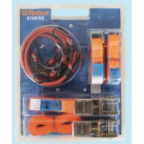 FASCE SERR.E FUNI ELAST.KIT 8 PZ-8188/K8