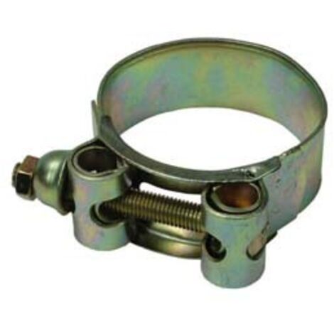 FASCETTA A MORSETTO CON DADO- - ø mm.100/108 - 24,5h. - 5 pezzi QUALITY