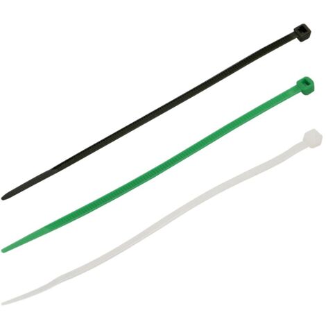 FASCETTA A STRAPPO PER CABLAGGIO mm 4,8 x 360 - bianco UNIKO