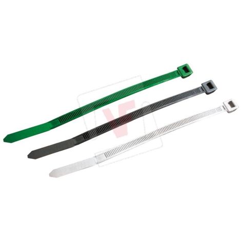 Fascetta di Cablaggio 100pz Nero 100x2,5mm