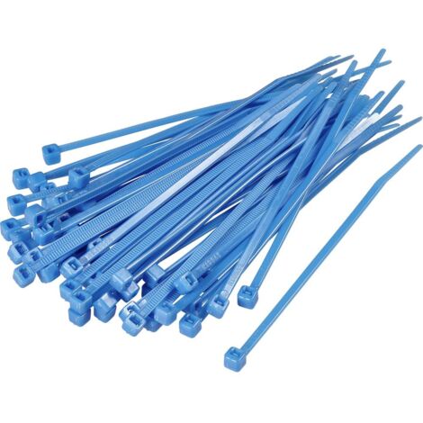 Fascetta per cavi TRU COMPONENTS 1592873 TC-CV300S203 100 pz. 300 mm 4.80 mm Blu
