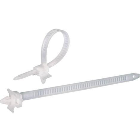 Fascetta per cavi TRU COMPONENTS 1592899 TC-PHV150203 100 pz. 150 mm 7.90 mm Naturale con ancoraggio a freccia