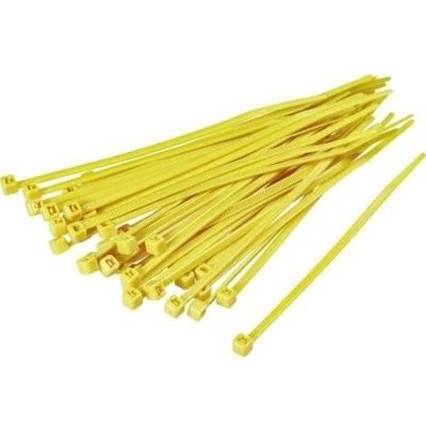 Fascetta per cavi TRU COMPONENTS 1593705 TC-CV300S203 100 pz. 300 mm 4.80 mm Giallo