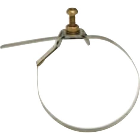 Fascetta Per Messa A Terra Per Tubi Da 3/8 A 2"