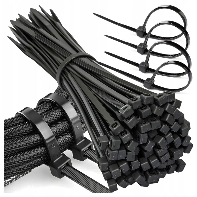 Fascetta stringicavo 3,6x200mm/100pz